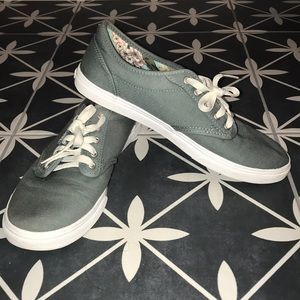 Blue/grey Vans